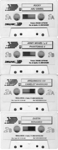 Colección de Exitos Dinamic Box Art
