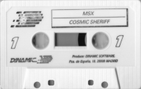 Cosmic Sheriff Box Art