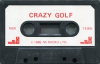 Crazy Golf (jewel case) Box Art