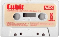 Cubit (white cassette) Box Art