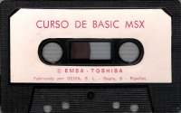 Curso de BASIC con MSX Toshiba HX-10 Box Art