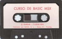Curso de BASIC con MSX Toshiba HX-20 Box Art