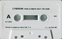 Cyberun (U.S. Gold) Box Art