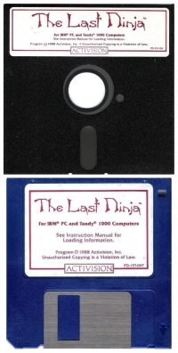 Last Ninja, The (dual media release) Box Art