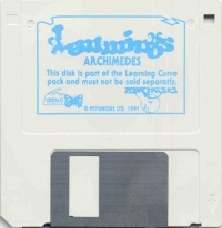 Lemmings (The Learning Curve pack) Box Art