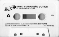 Emilio Butragueño Futbol Box Art