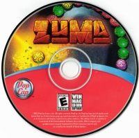 Zuma Deluxe (jewel case) Box Art