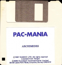 Pac-Mania Box Art