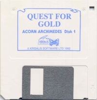 Quest for Gold Box Art