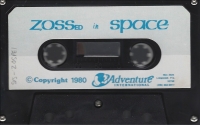 Zossed in Space (Adventure International) Box Art