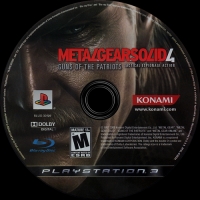 Metal Gear Solid 4: Guns of the Patriots (Not For Resale) Box Art