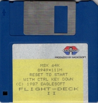 Flight Deck II (disk) Box Art
