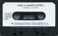 Games Tutor (I) Box Art