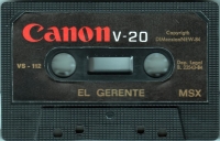 Gerente, El (Canon) Box Art
