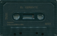 Gerente, El (Toshiba) Box Art