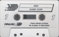 Game Over (Dinamic center text) Box Art