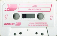 Game Over (Dinamic left text) Box Art