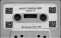 Hisoft Pascal MSX Box Art