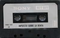 Impuesto Sobre la Renta de las Personas Fisicas Box Art