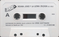 Indy: Indiana Jones y la Ultima Cruzada (box) Box Art