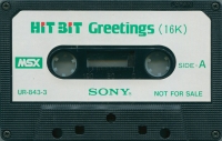 Hit Bit Greetings Box Art