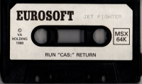 Jet Fighter (Eurosoft / cassette) Box Art