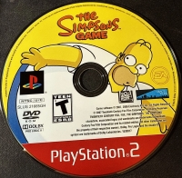 Simpsons Game, The - Greatest Hits Box Art