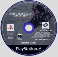 Metal Gear Solid 2: Sons of Liberty - Trial Edition Box Art