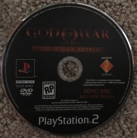God of War Demo Disc Box Art