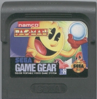 Pac-Man (Sega cart) Box Art