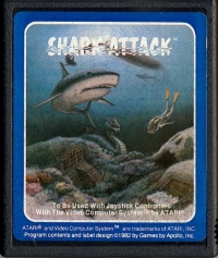 Shark Attack (blue label) Box Art