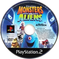 Monsters vs. Aliens Box Art