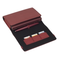 DSi XL Official System Wallet - Burgundy Box Art