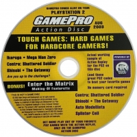 IDG GamePro Action Disc Aug 2003 Box Art