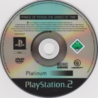 Prince of Persia: The Sands of Time - Platinum Box Art