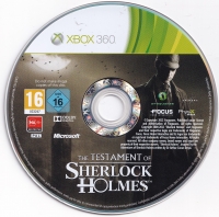 Testament of Sherlock Holmes, The Box Art