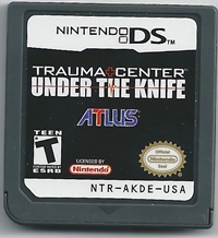 Trauma Center: Under the Knife Box Art