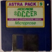 Microprose Soccer - Astra Pack Box Art