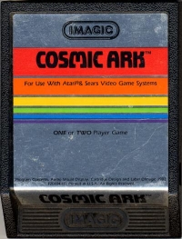 Cosmic Ark (Text Label) Box Art
