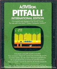 Pitfall! - International Edition Box Art