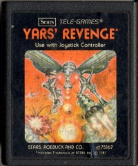 Yars' Revenge (Sears) Box Art