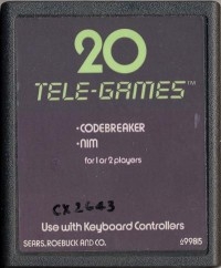 Codebreaker (Sears Text Label) Box Art