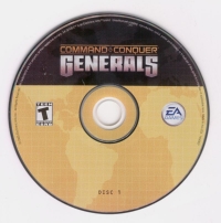Command & Conquer: Generals Box Art