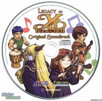 Legacy of YS Books I & II Original Soundtrack Box Art