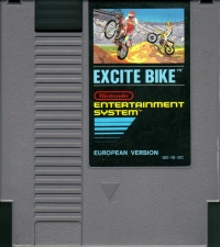 Excitebike (European Version) Box Art
