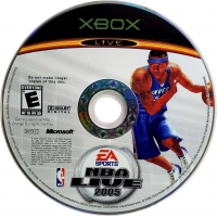 NBA Live 2005 Box Art