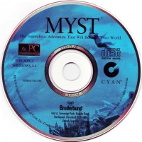 Myst (Winner of) Box Art