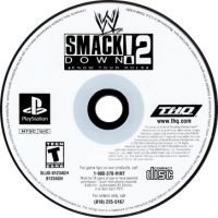 WWF SmackDown! 2: Know Your Role - Greatest Hits (WWE logo) Box Art