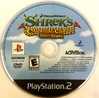 DreamWorks Shrek's Carnival Craze: Party Games Box Art