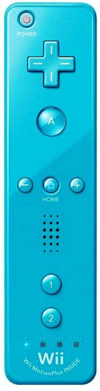 Nintendo Wii Remote Plus (Blue) Box Art